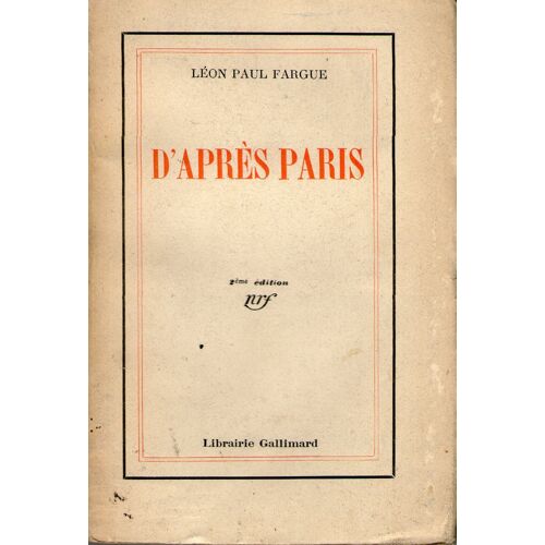 D'après Paris D'après Paris