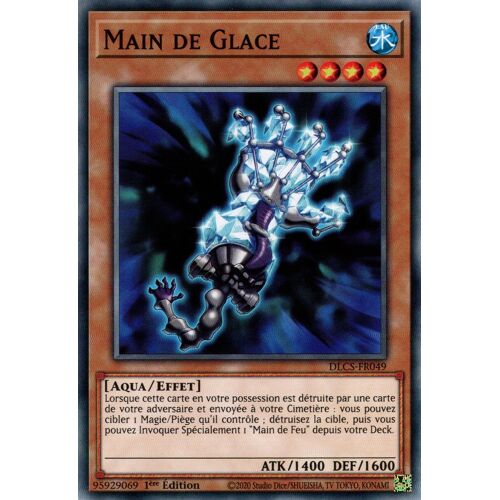 Yu Gi Oh Dlcs Fr049 Main De Glace