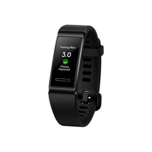 Huawei Band 4 Pro - Tracker d'activités avec bracelet - caoutchouc silicone - noir graphite - affichage 0.95" - Bluetooth - 25 g