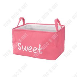 TD Sac de rangement vêtements simple avec poignée boîte de rangement simple boîte de rangement pliable housse de transport