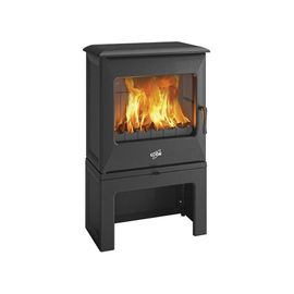 Godin - Poêle à bois fonte 5kw noir 388150PEINTANTHRACITE