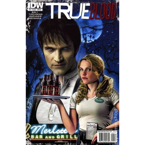 True Blood # 4 ( V.O. 2010 ) ** Variant Cover By Joe Corroney ** Almost Adult !