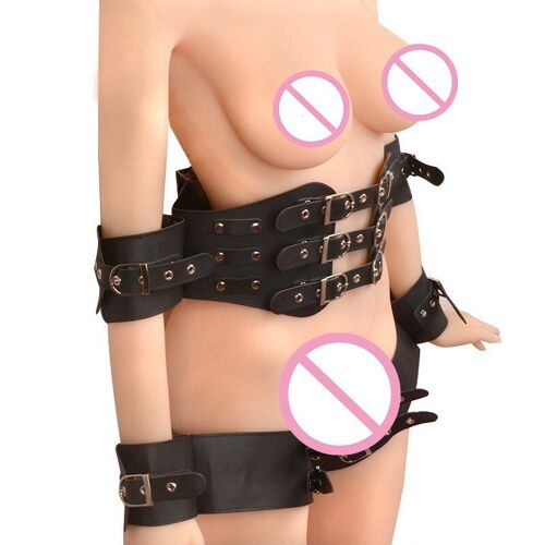 Ensemble De Bondage Bdsm, Taille Réglable, Ceinture D'auto-Bondage, Manchettes À Main, Contraintes, Corde, Épandeur Intime, Jeu D'adulte, Jouets Sexuels Pour Couples