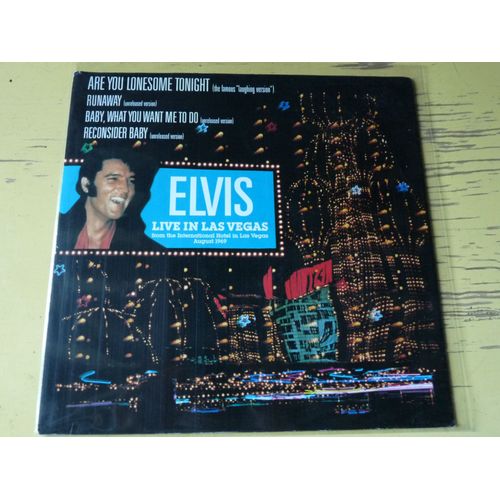 Live In Las Vegas  Ep 4 Titres Aout 1969
