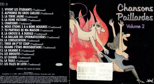 Chansons Paillardes Volume 2