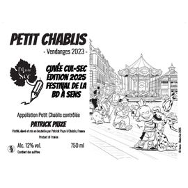 Etiquette De Vin Petit-Chablis