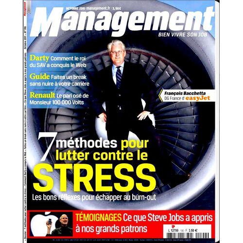 Management 190 7 Méthodes Pour Lutter Contre Le Stress / Darty / Easy Jet / Apple Steeve Jobs