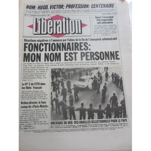 Liberation N° 1152 Du 01/02/1985