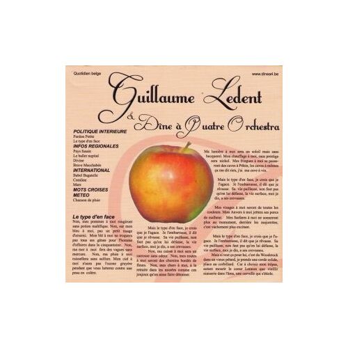 Guillaume Ledent & Dîne À Quatre Orchestra (1er Album - 2005 - Édition Digipack Ltd)
