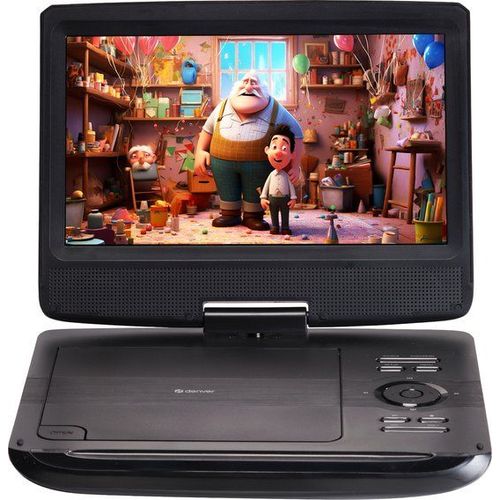 Denver Mt-1097 Lecteur Dvd/Blu-Ray Portable Lecteur Dvd Portable Dess
