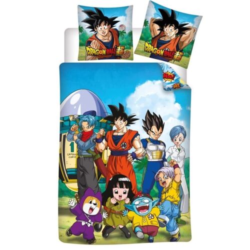 Dragon Ball Z - Parure De Lit 140x200cm - Capsule 8 '100% Polycoton'