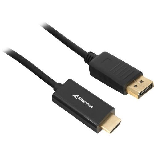 Sha Displayport 1.2 To Hdmi 4k Bk 3,0m Active 4kx2k 60hz