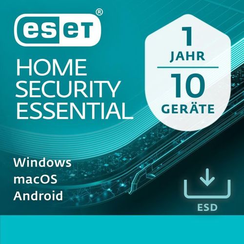 Eset Home Security Essential - 10 User, 1 Year - Esd-Download Esd