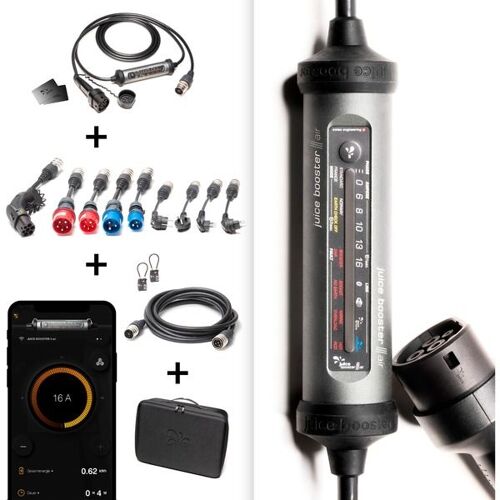 Juic Booster 3 Air Traveller Set Master Inkl. 9 Adapter Cee32 (3-pha