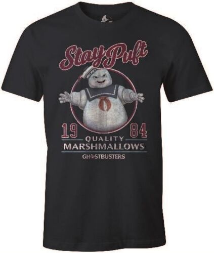 Sos Fantômes - T-Shirt Blue Marine Hommes Stay Puft - S