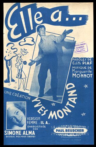 Elle A  -  Yves Montand