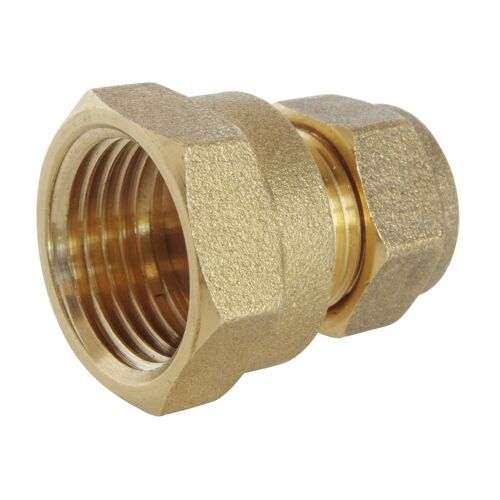 Raccord à compression laiton TC 12 - Femelle 12/17