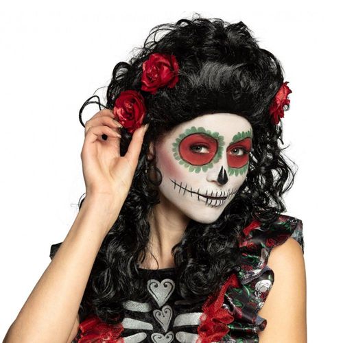 Perruque Catrina Jour Des Morts Femme