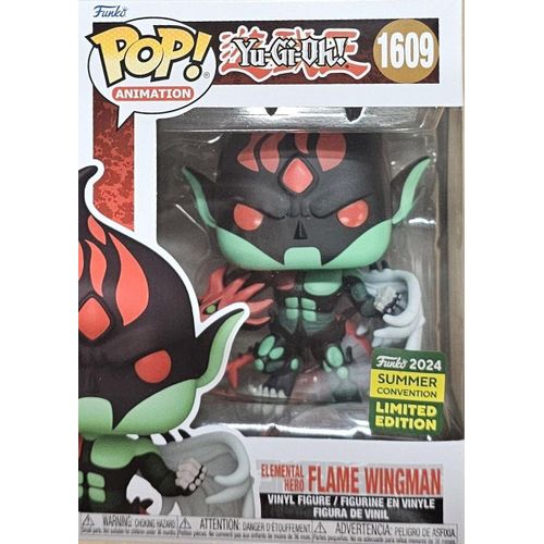 Figurine Funko Pop - Yu-Gi-Oh! N°1609 - Homme-Oiseau De Feu, Heros Elémentaire (78254)