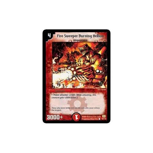 Duel Masters-Fire Sweeper Burning Hellion- 78/110-Vo