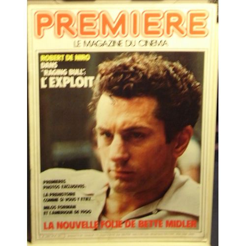 Première N° 47 : Robert De Niro Raging Bull