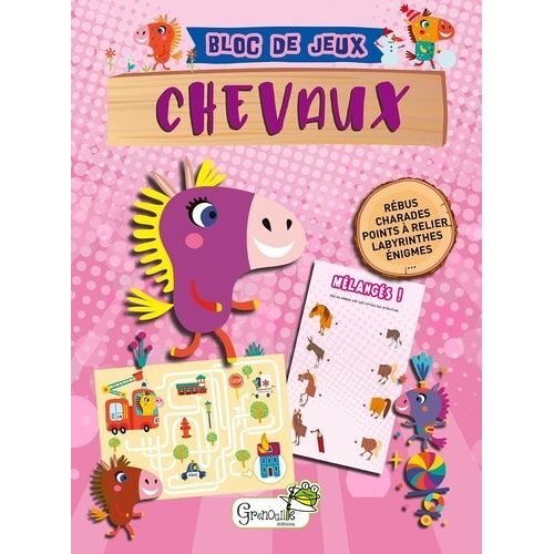 Petit Bloc De Jeux Chevaux