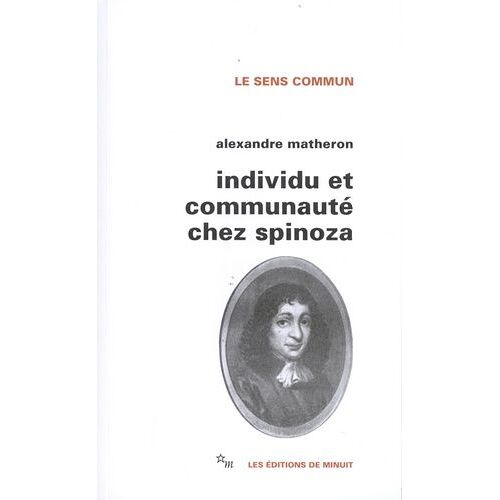 Individu Et Communauté Chez Spinoza