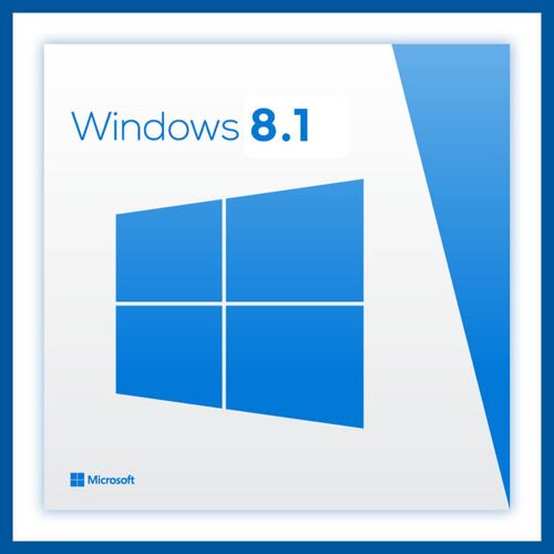 1 Licence Windows 8.1 Pro 32/64 Bit