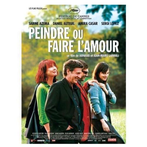 Affiche Cinéma Originale "Peindre Ou Faire L'amour" 120x160cm Pliée