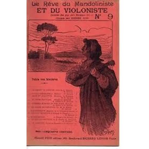Le Rêve Du Mandoliniste N°9