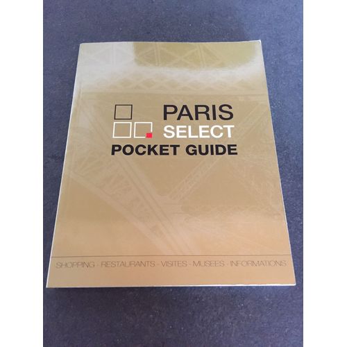 Paris Select Pocket Guide - Automne Hiver 2012 / 2013