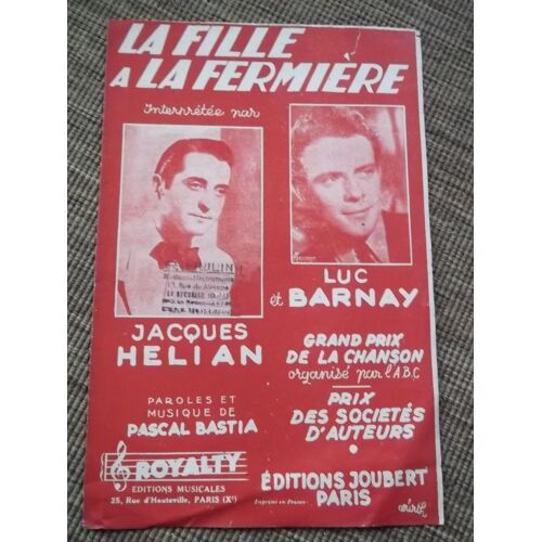 La Fille À La Fermière