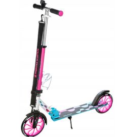 Trottinette Grande Roue Led Galaxia 200mm Raven Enfant Mixte Noir