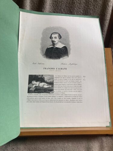 Charles Blanc F. L'albane Coll. Histoire Des Peintres N°141 Jules Renouard