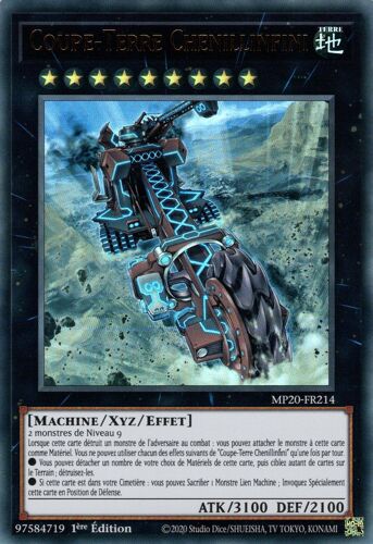Yugioh! Coupe-Terre Chenillinfini Mp20-Fr214