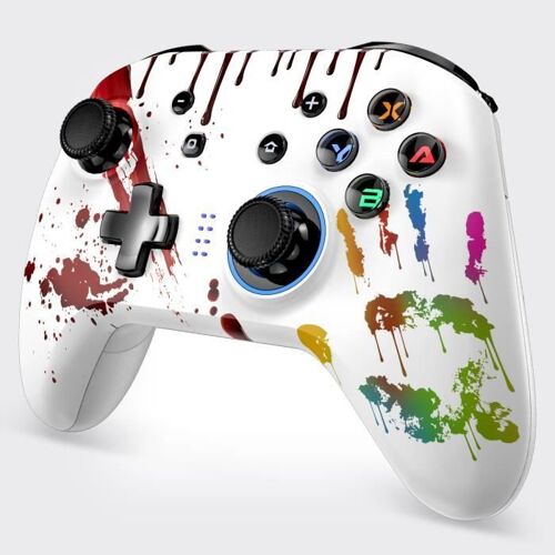 Manette de jeu - Nintendo - Switch sans Fil - Bluetooth - Vibration Double - Compatible PC