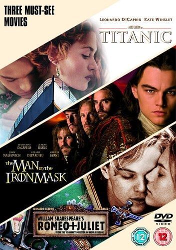 Titanic/The Man In The Iron Mask/Romeo And Juliet [Import Anglais] (Import) (Coffret De 3 Dvd)