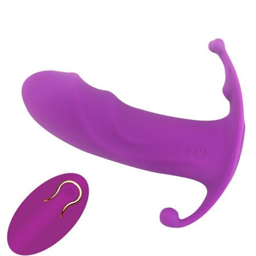 Godemichet Vibrateur Papillon Pour Femmes, Masturbateur, Stimulateur De Clitoris, Point G, Télécommande, Jouets Sexuels Pour Adultes
