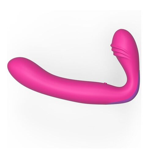 Strapon ? Gode Vibrateur Pour Femme, Double Moteur, Massage Anal, Stimulateur Pour Clitoris, Jouet Érotique, Accessoire Intime, Article Sexuel Pour Couple Adulte