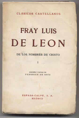 De Los Nombres Del Cristo - Tome 1