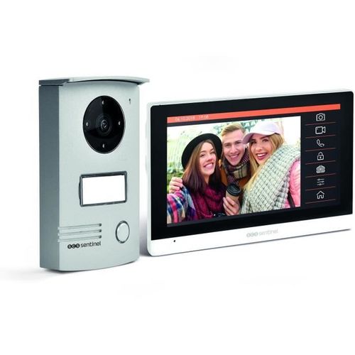 Interphone video filaire Ecran tactile 7 - VisioDoor 7+ Scs Sentinel