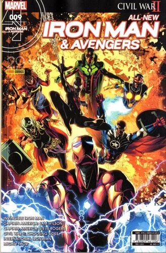 All-New Iron Man & Avengers # 009 / 9 ( Civil War Ii ## Février 2017 ) : " Attrape-Moi Si Tu Peux "