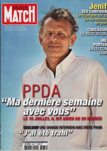 Paris Match / 03-07-2008 N°3085 : Jenifer (6p) - Boris Bergmann (1p) - Ppda (8p)