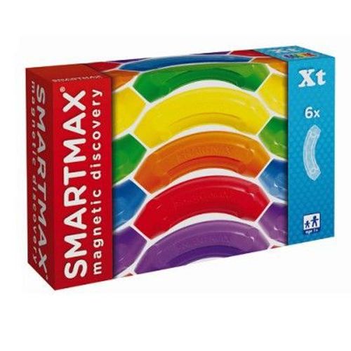 Construction Aimantée Smartmax Extension : Set 6 Bâtonnets Incurvés