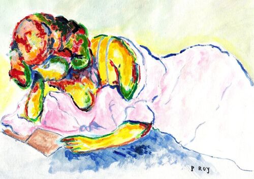 P Roy   "La   Lettre"  Fauves