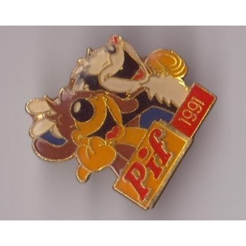 Pin's Pif Et Hercule 1991