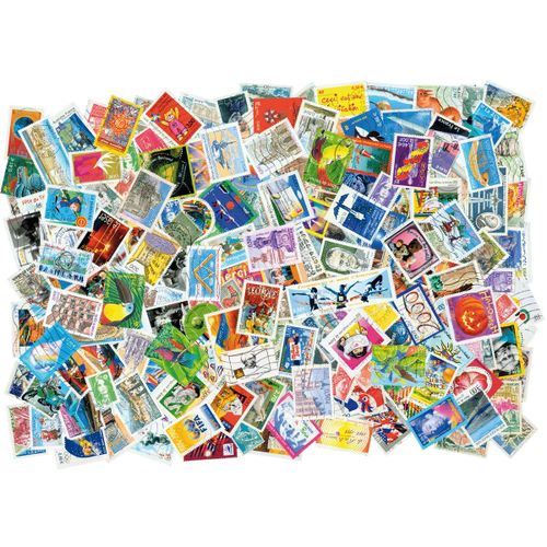 500 Timbres De France Neufs Et Oblitérés