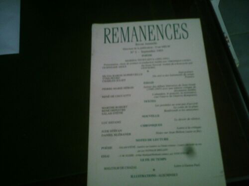 Remanences N° 2