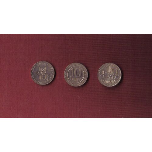 Pieces De 10 Frs Commemoratives Du 20ème Siècle