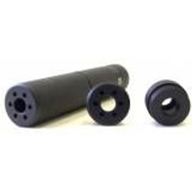 Silencieux Universel Noir Pistolets Swiss Arms 14mm Horaire + Antihoraire 605251 Airsoft